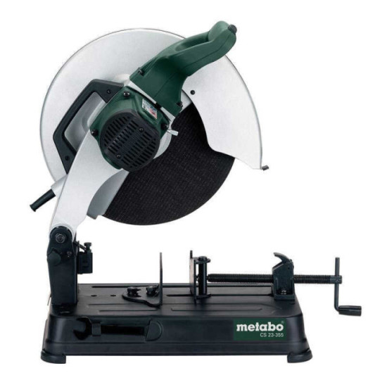 Tronçonneuse à métaux cs 23 355 Metabo 602335000