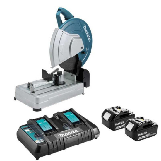 Tronçonneuse métaux Makita DLW140PT2 36V 355 mm 5,0 Ah