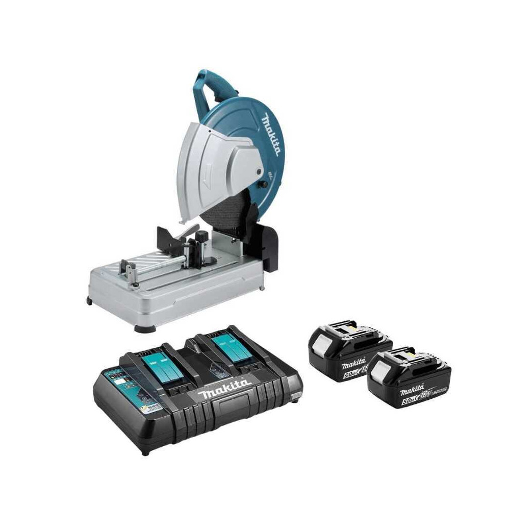 Tronçonneuse métaux Makita DLW140PT2 36V 355 mm 5,0 Ah