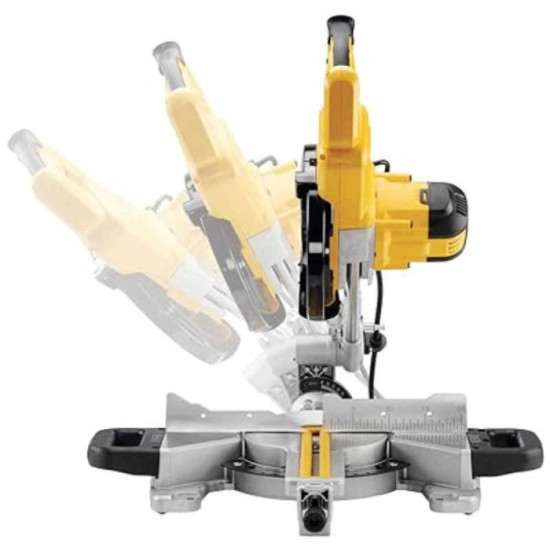 Scie à onglet radiale DeWalt DWS773-QS 1 300 W 216 mm