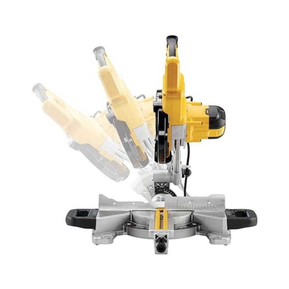Scie à onglet radiale DeWalt DWS773-QS 1 300 W 216 mm