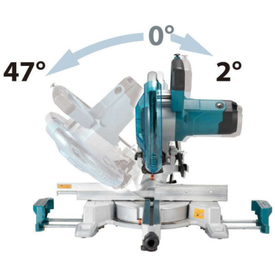 Scie à onglet radiale Makita LS1110F 1 450 W 260 mm