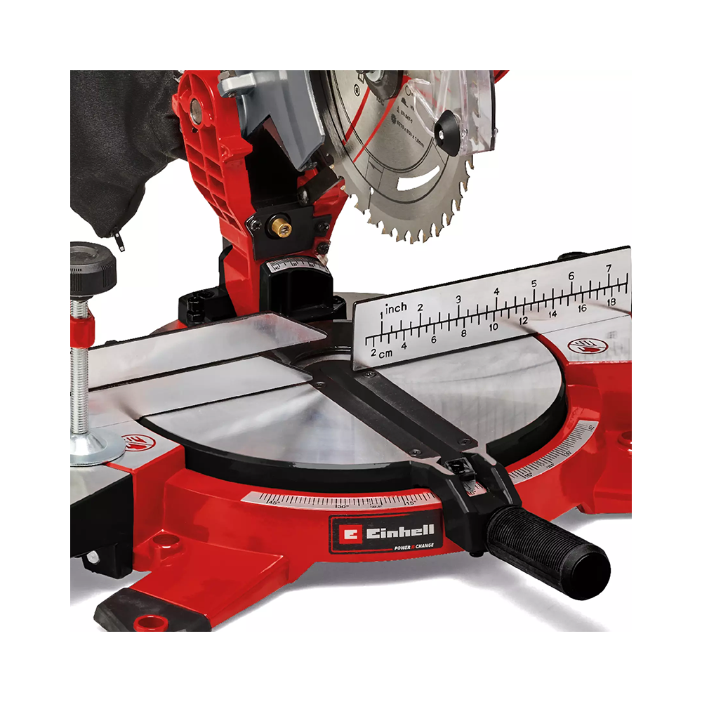 Scie radiale Einhell TE-MS 18/210 Li 18V 210 mm laser