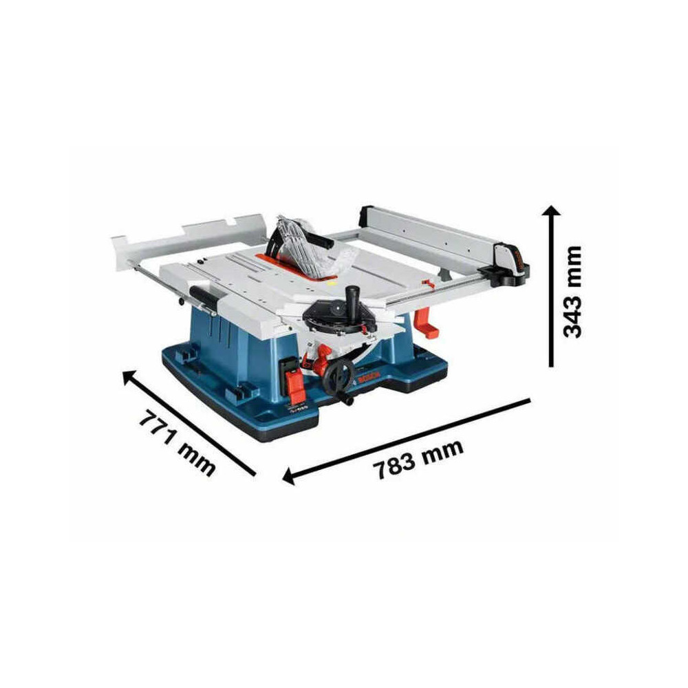 Scie circulaire sur table Bosch GTS 10 XC