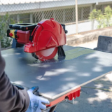 Scie sur table Rubi 58909 lame Ø250 mm coupe 90 cm