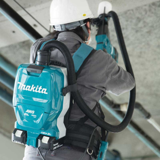 Aspirateur Makita DVC260ZX 36V 2 x 18V LXT HEPA