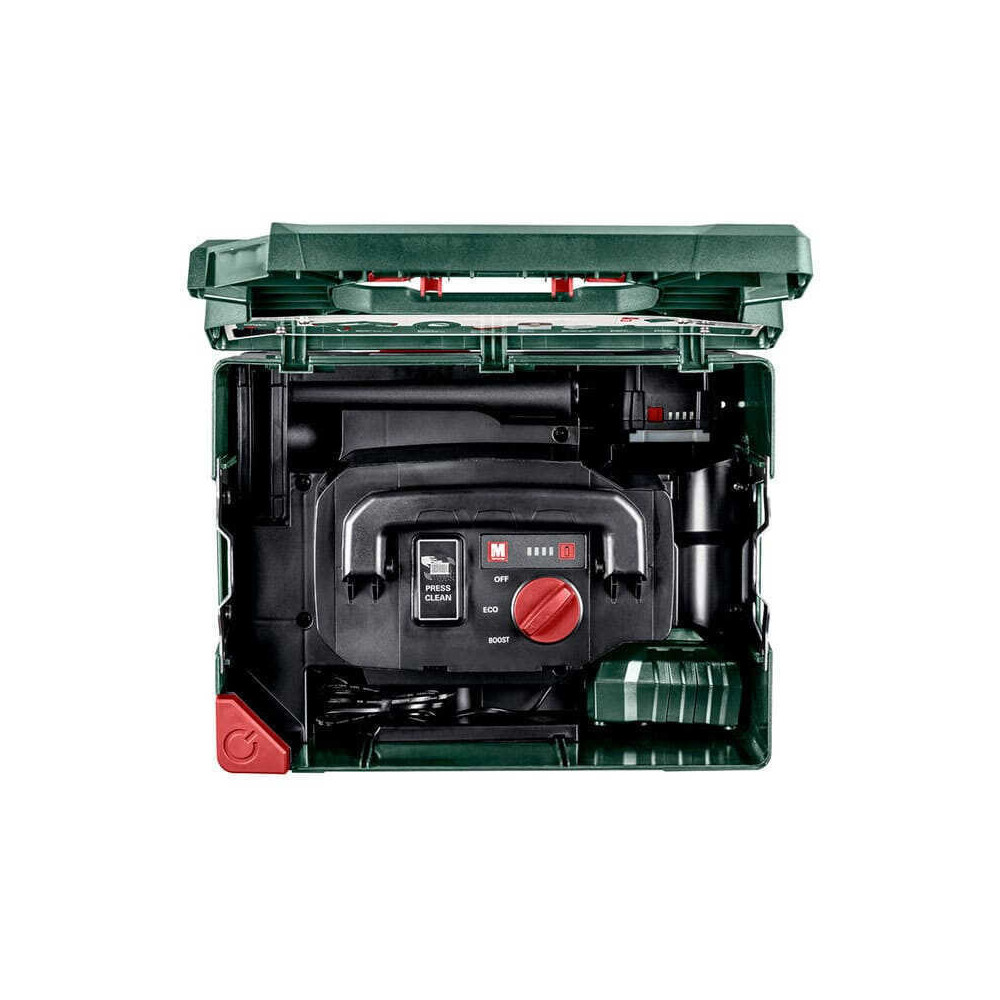 Aspirateur Metabo 602021000 18V classe L 2 batteries