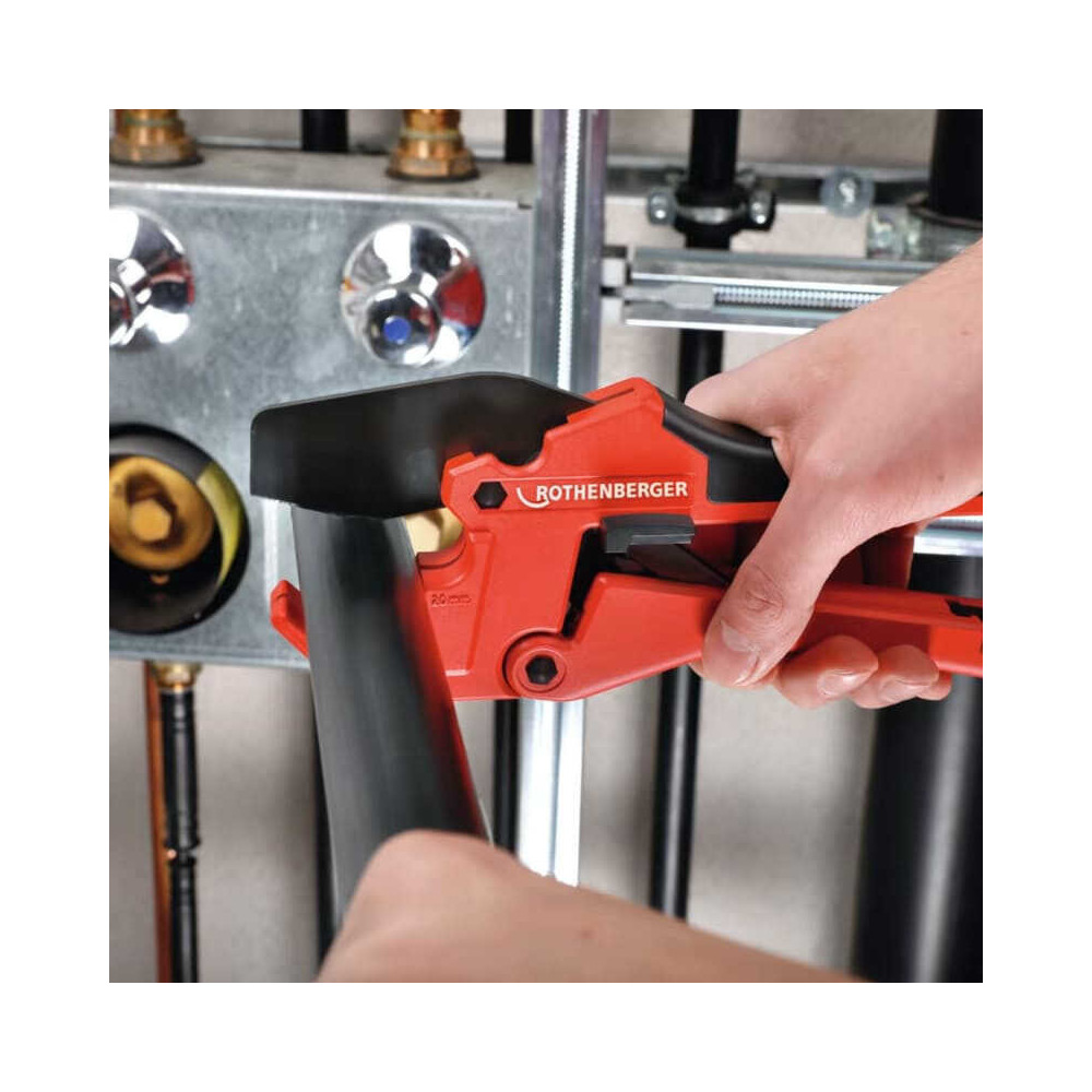 Coupe-tube plastique Rothenberger 1000003011 ROCUT 42 TWIN CUT