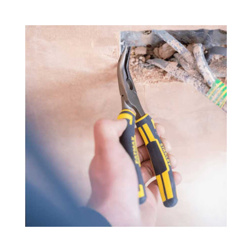 Pince à becs demi-ronds longs Stanley 0-89-871 160 mm
