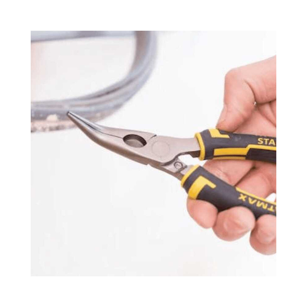 Pince à becs demi-ronds longs Stanley 0-89-871 160 mm