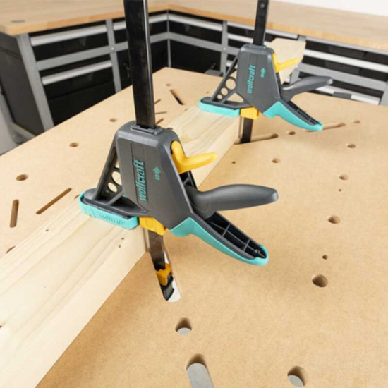 Serre-joint une main Wolfcraft 3030000 PRO L 150 mm