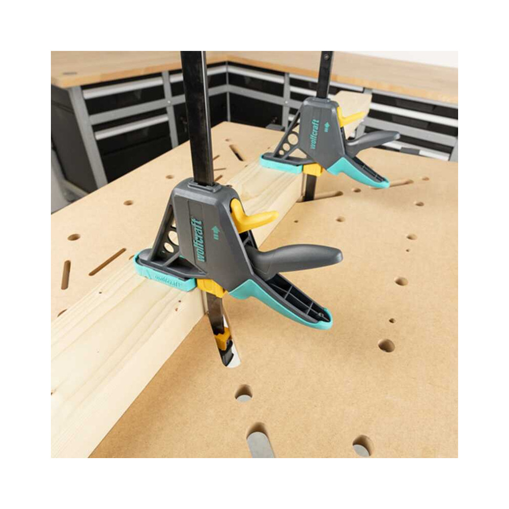 Serre-joint une main Wolfcraft 3030000 PRO L 150 mm
