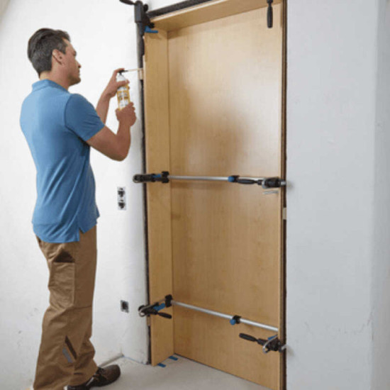 Kit de pose de porte Wolfcraft 3676000 PRO