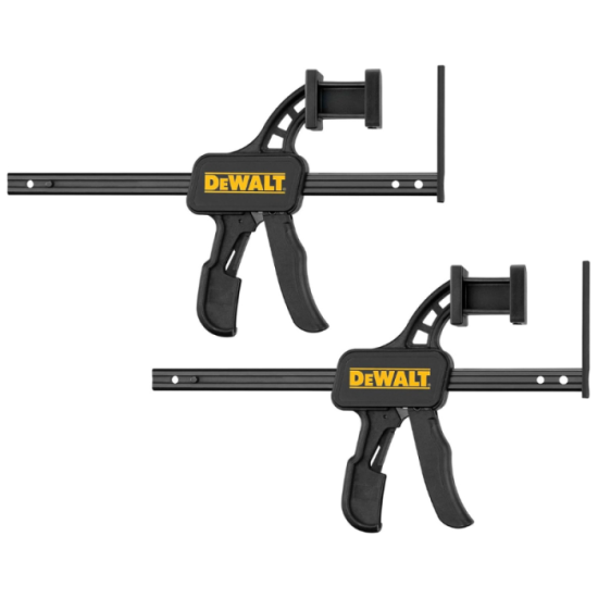 Serre-joints rail de guidage DeWalt DWS5026-XJ x2