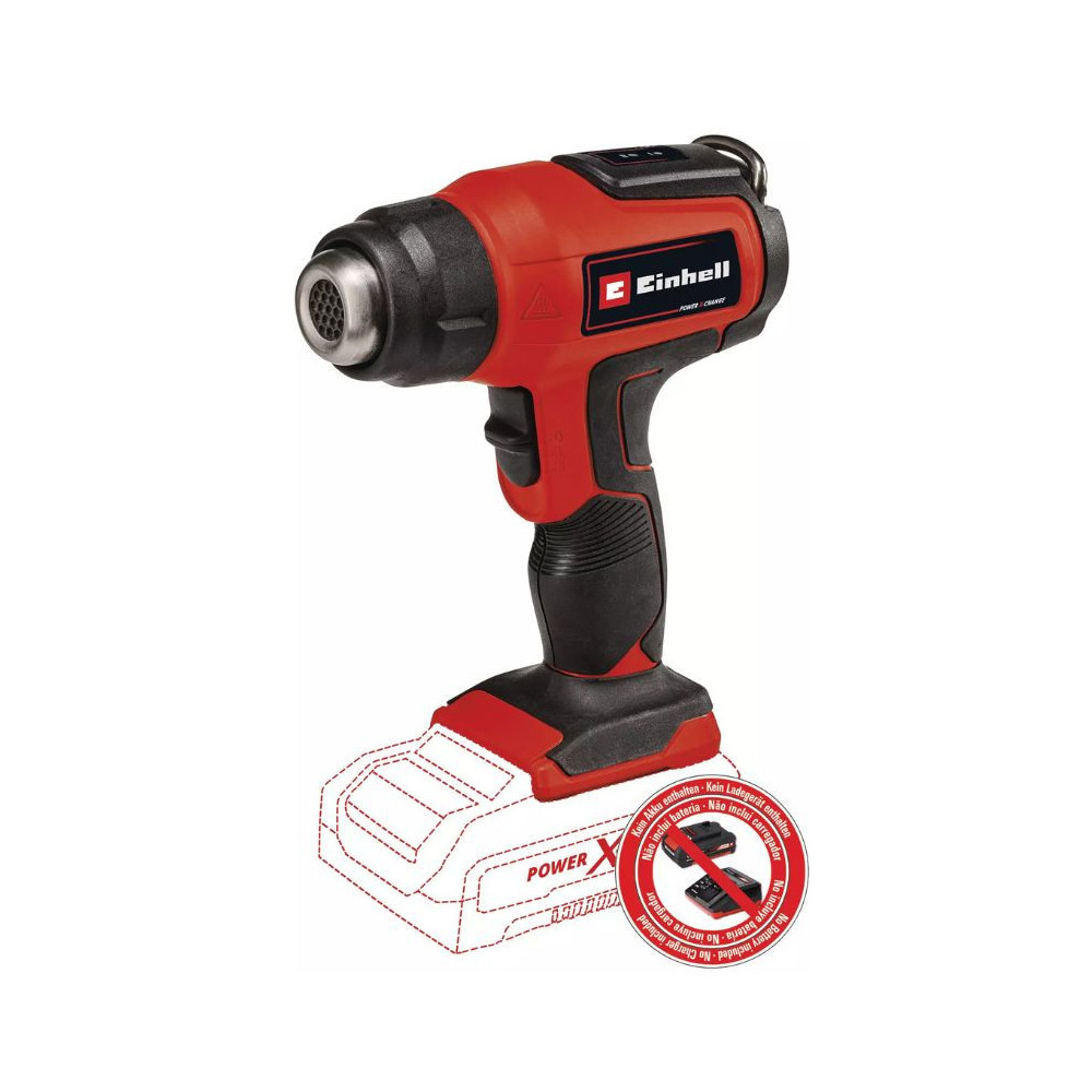 Décapeur thermique Einhell thermique sans fil TE-HA 18 Li - Solo