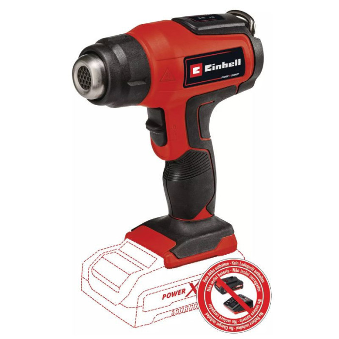 Décapeur thermique Einhell thermique sans fil TE-HA 18 Li - Solo