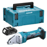 Cisaille métal Makita DJS101Y1J 18V LXT 1,5 Ah coffret