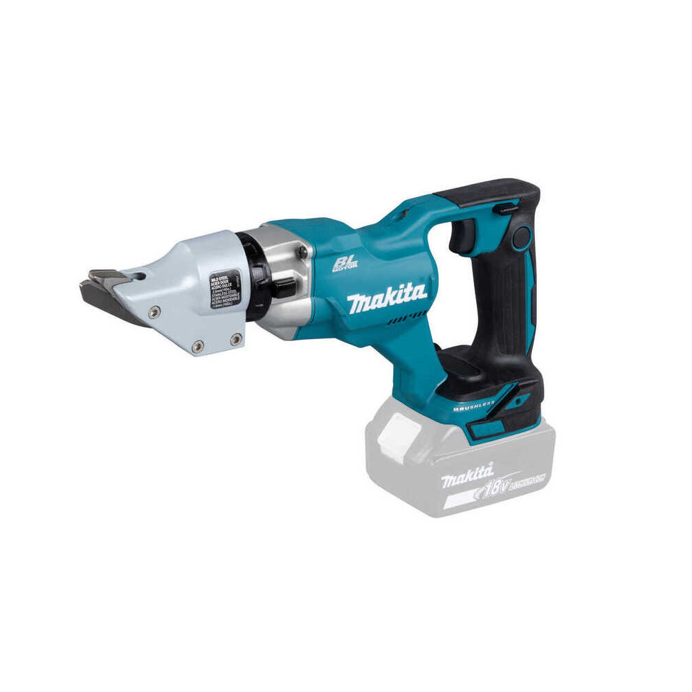 Cisaille métal Makita DJS200Z 18V brushless acier 2 mm