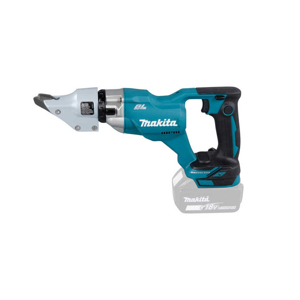 Cisaille métal Makita DJS200Z 18V brushless acier 2 mm