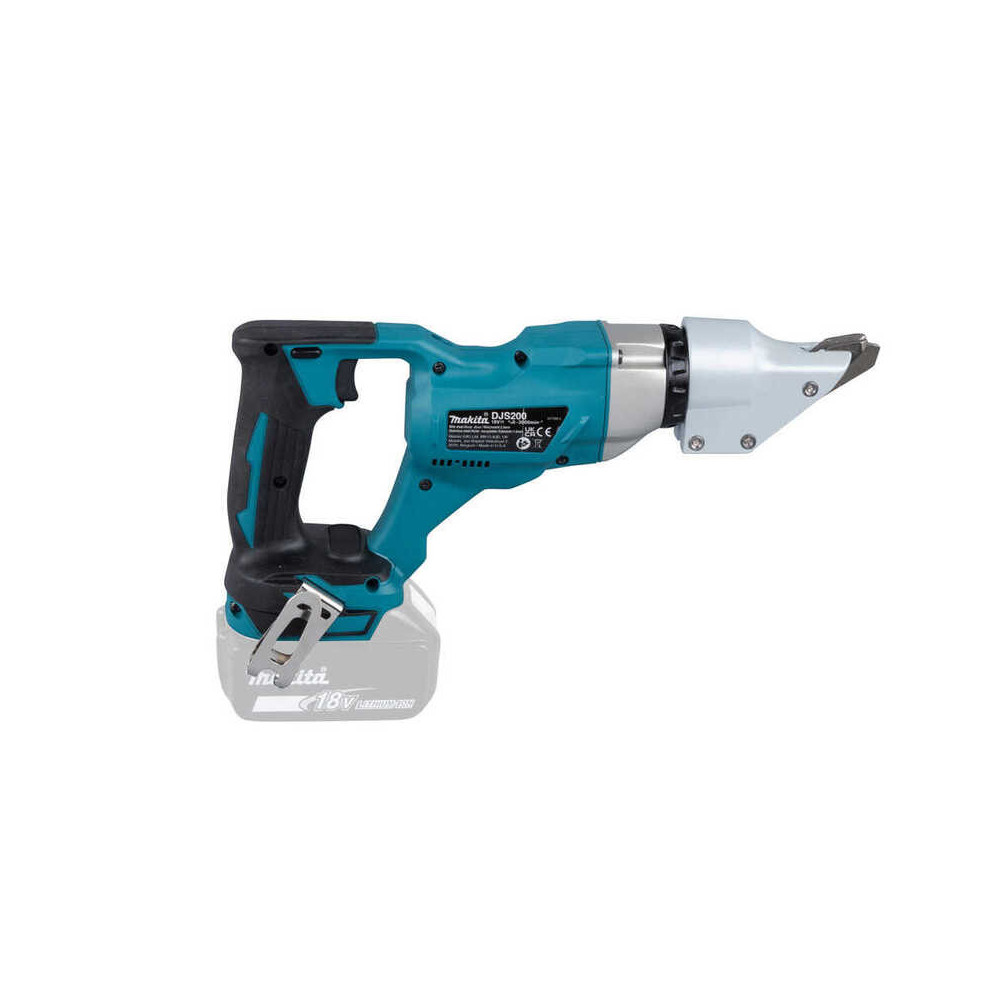 Cisaille métal Makita DJS200Z 18V brushless acier 2 mm