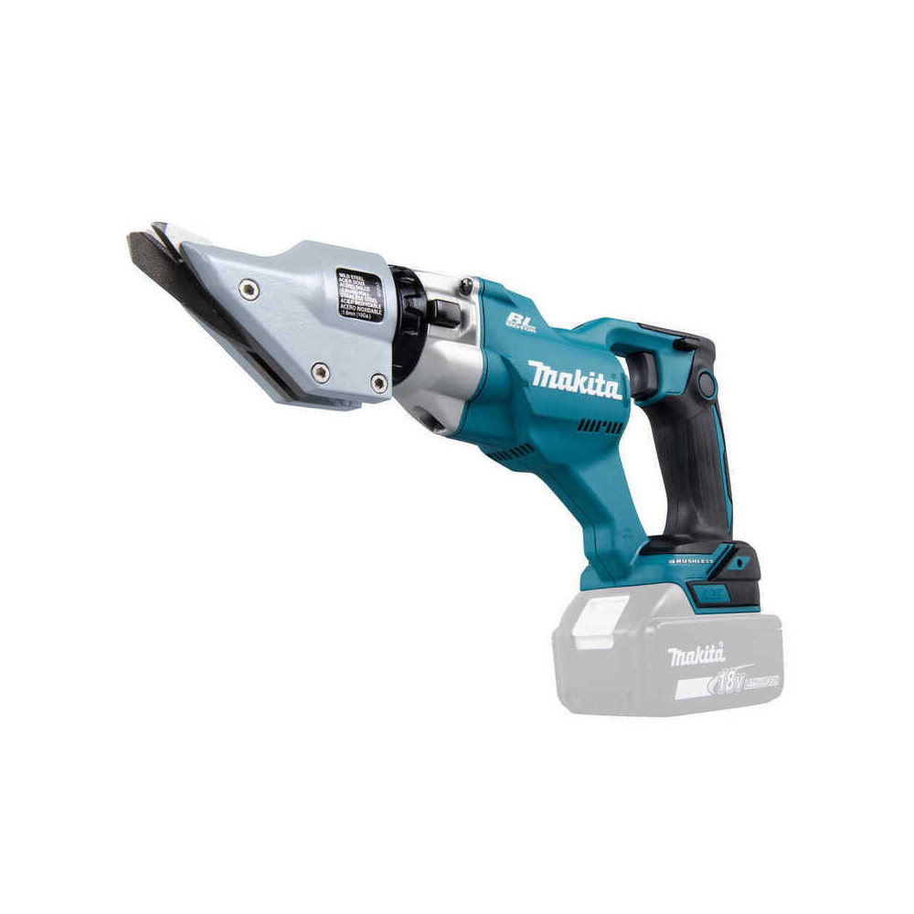 Cisaille métal Makita DJS200Z 18V brushless acier 2 mm