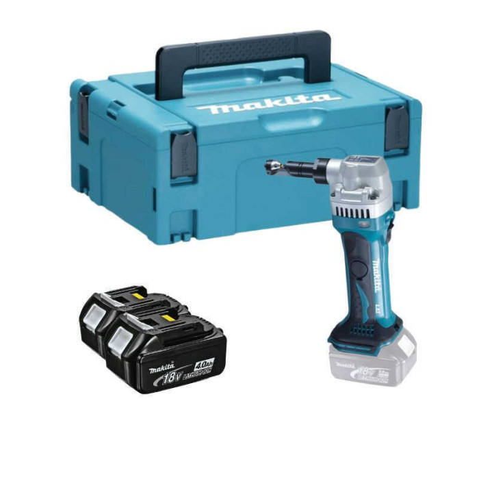 Grignoteuse Makita DJN161RMJ 18V 2 x 4,0 Ah coffret