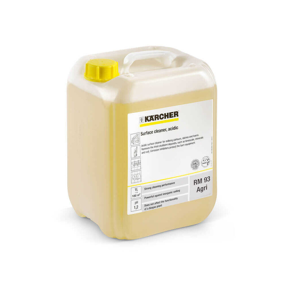 Nettoyant acide Kärcher RM 93 Agri 62956580 10 L