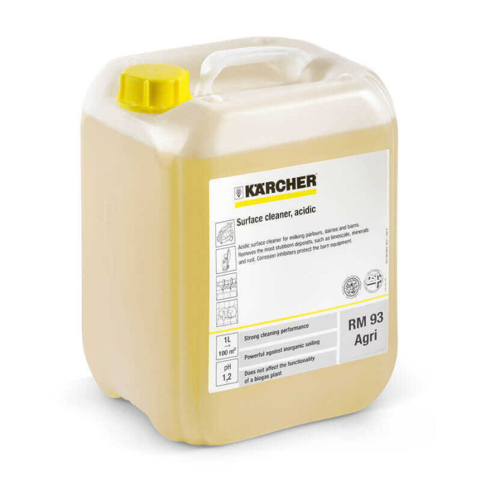 Nettoyant acide Kärcher RM 93 Agri 62956580 10 L