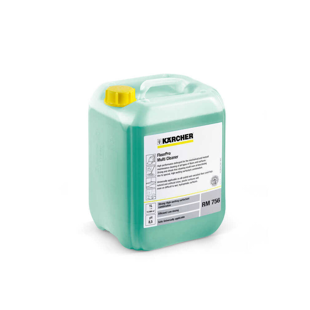 Nettoyant sols FloorPro RM 756 10 L Kärcher 62959140