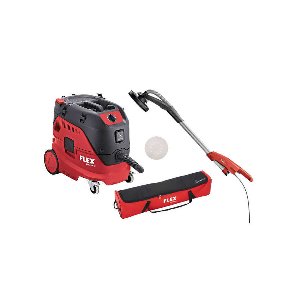 Pack ponceuse girafe et aspirateur Flex 920043
