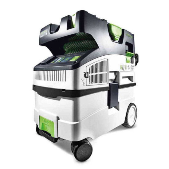 Aspirateur Festool CTM MIDI I CLEANTEC classe M 15 L