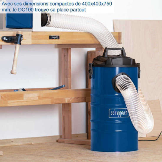 Aspirateur d'atelier Scheppach 5906306901 DC100