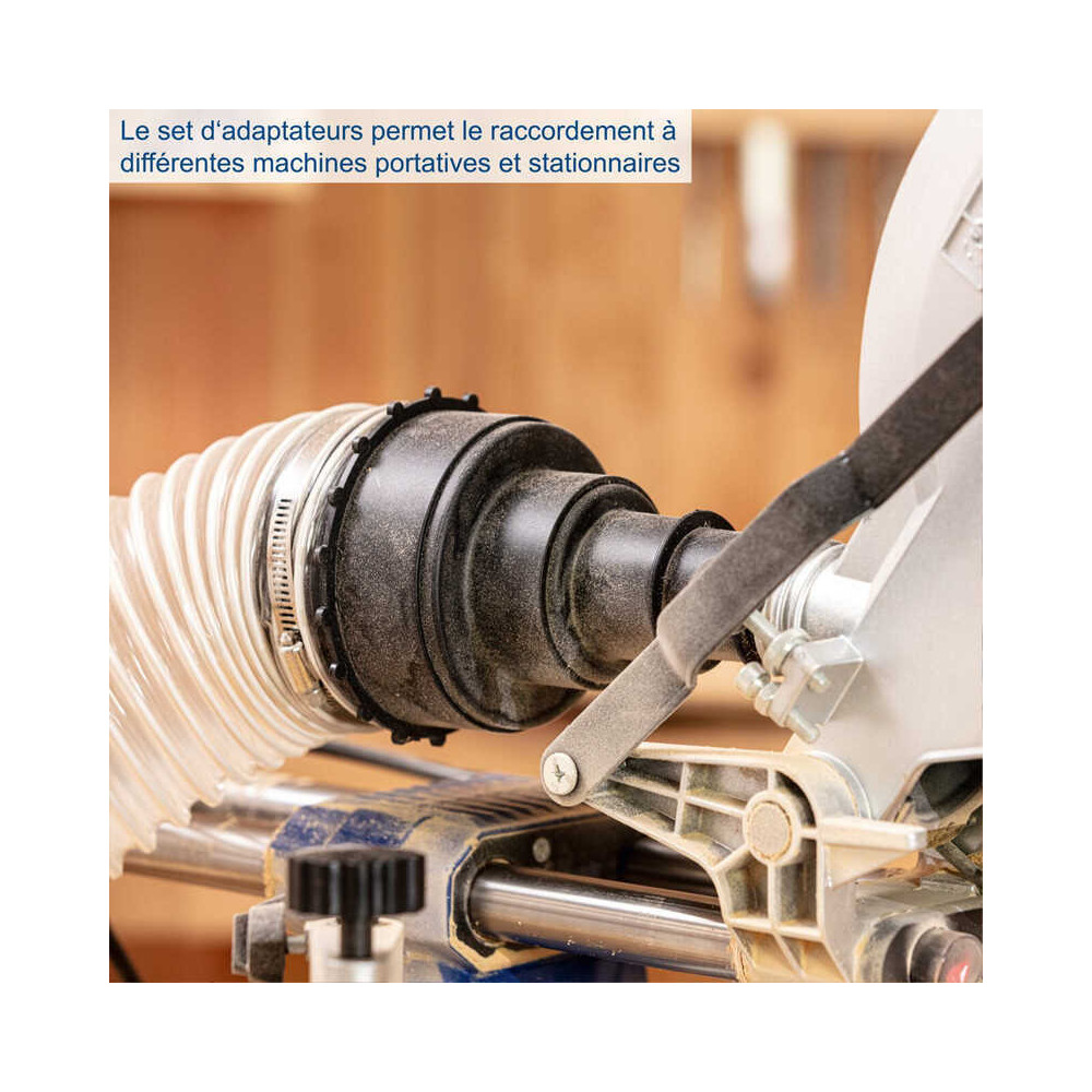 Aspirateur Scheppach 5906307901+75200703