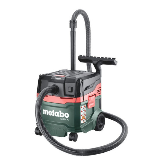 Aspirateur filaire Metabo AS 20 L PC 1 200 W cuve 20 L