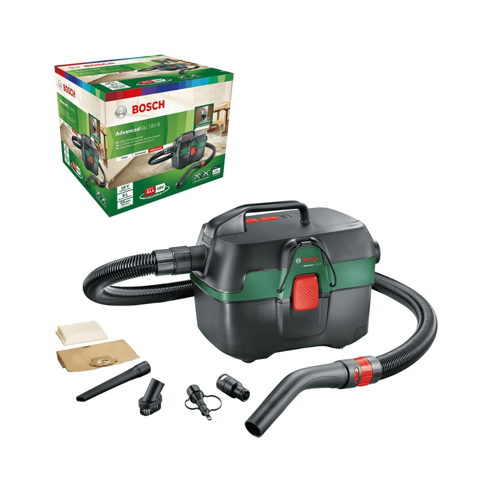Aspirateur sans fil Bosch DIY 06033E1001 18V cuve 8 L