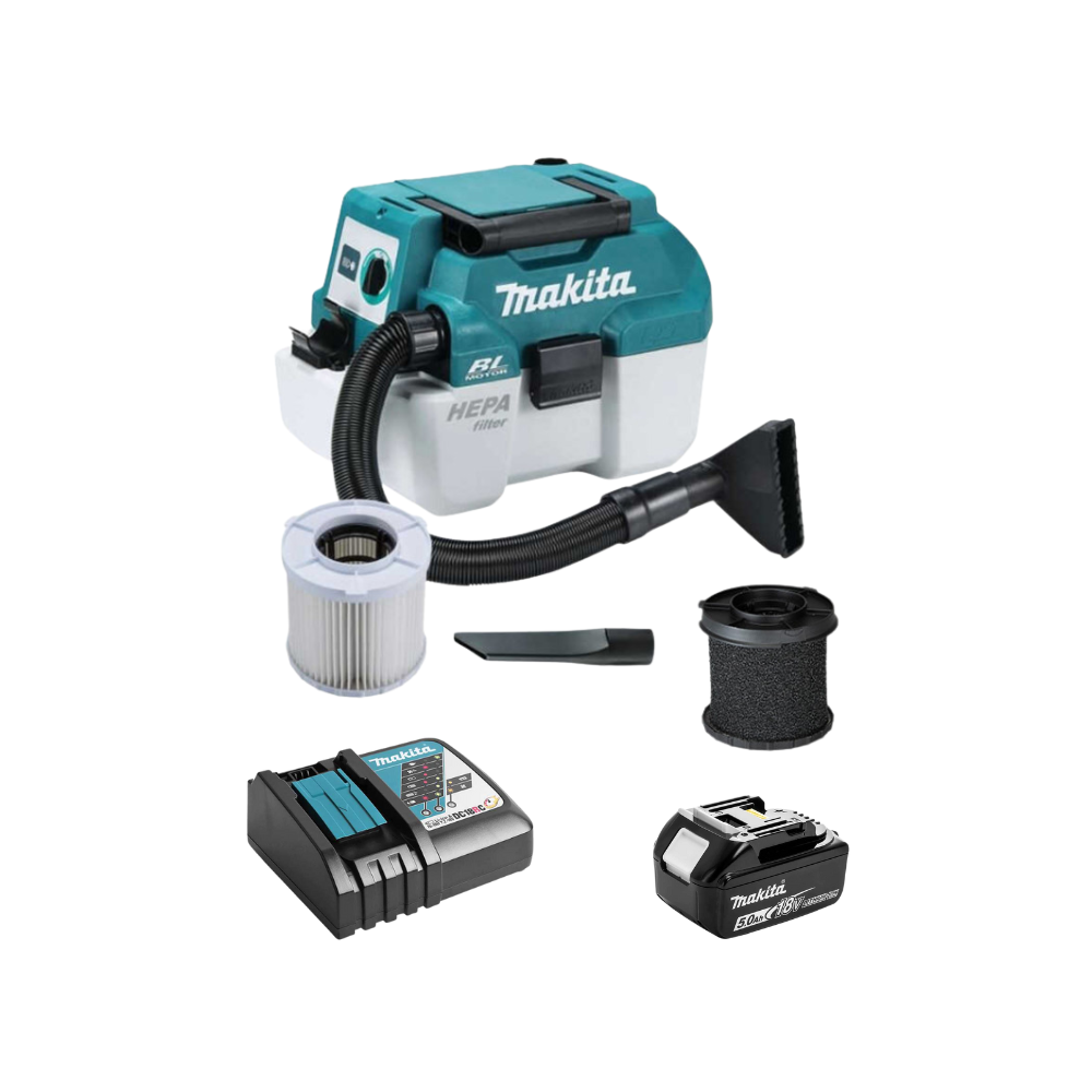 Aspirateur Makita DVC750LTX3 18V LXT 7,5 L classe L