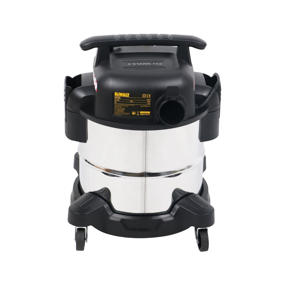 Aspirateur DeWalt DXV20SC cuve inox 20 L 1050 W