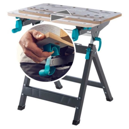 Établi de serrage Wolfcraft 6871000 MASTER 750 ERGO