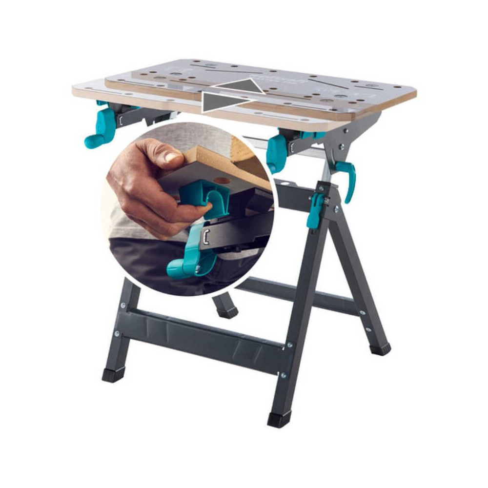 Établi de serrage Wolfcraft 6871000 MASTER 750 ERGO