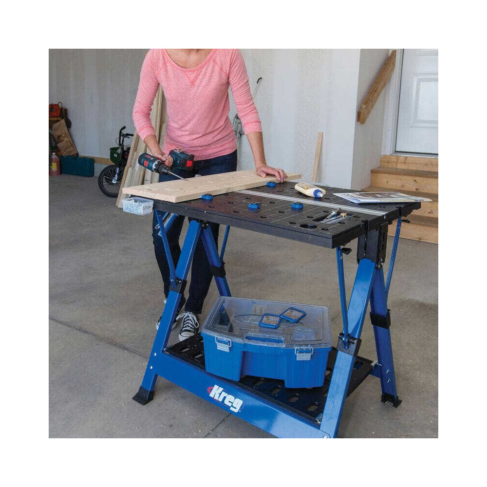 Établi mobile pliant 70 x 80 cm Kreg KWS1000-INT