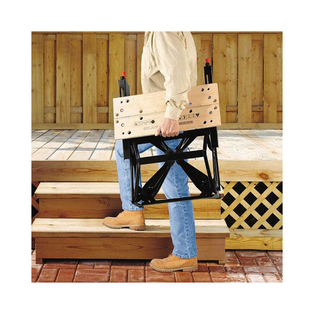 Établi-étau pliable BLACK+DECKER WM536-XJ Workmate