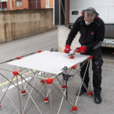 Table de travail rétractable Rubi 28917 300 x 120