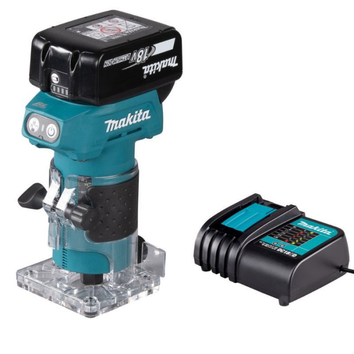 Affleureuse Makita DRT52SF 18V brushless 580 W