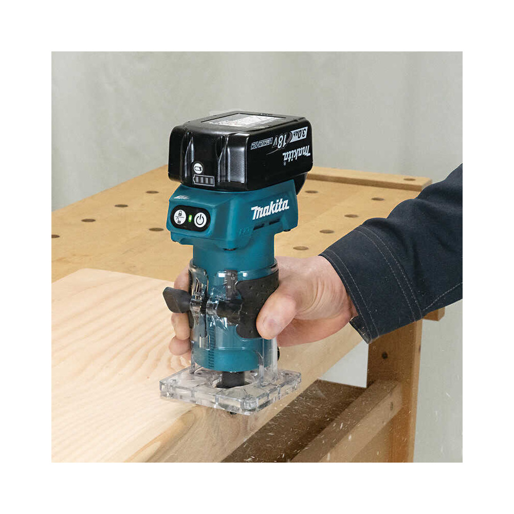 Affleureuse Makita DRT52SF 18V brushless 580 W