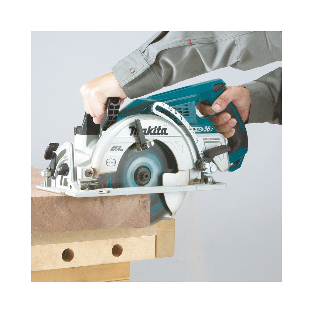 Scie circulaire Makita DRS780Z 36V 185 mm nue