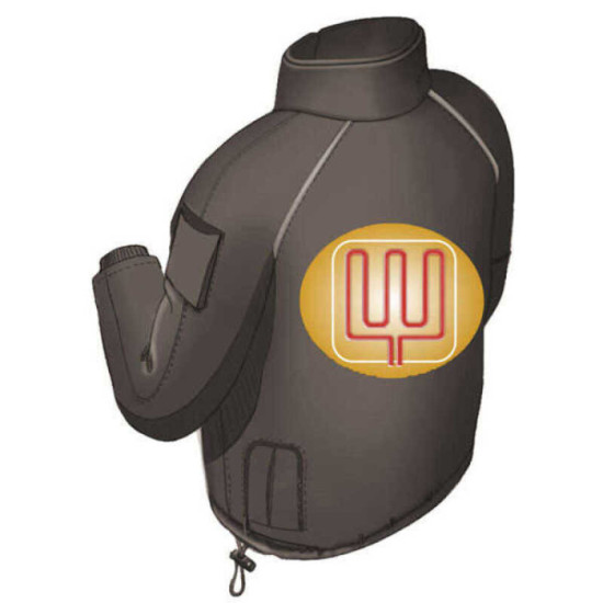 Blouson chauffant Makita DCJ200ZL 14,4V et 18V