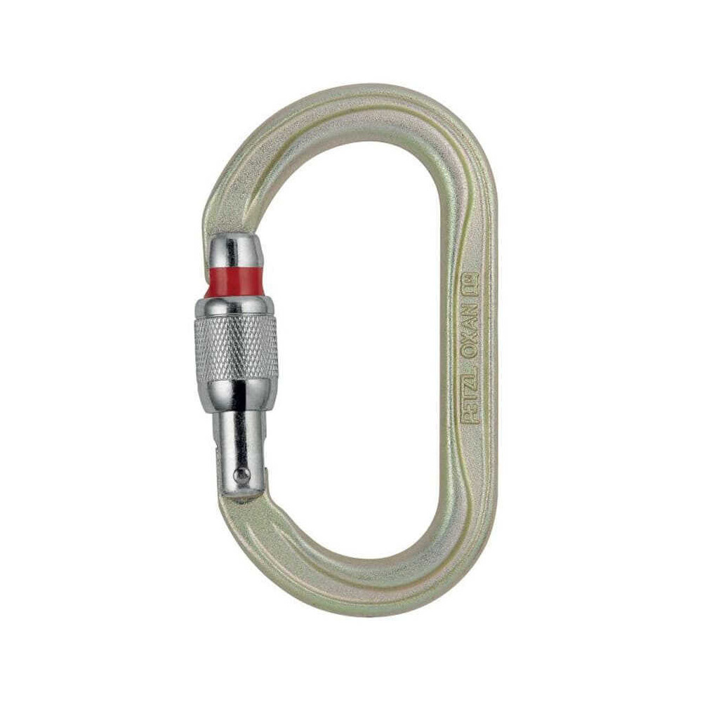 Mousqueton acier Petzl OXAN M72ASL Screw-Lock