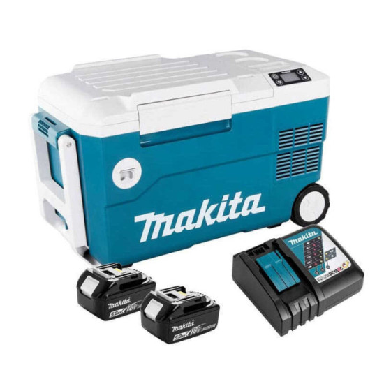 Glacière réchaud Makita DCW180RTE 18V LXT 20 L