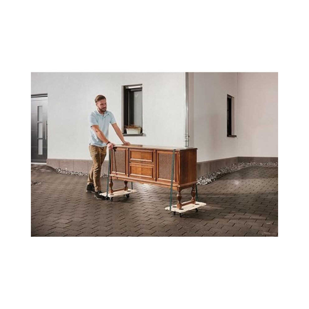 Plateau roulant Wolfcraft 5543000 FT 400 lot de 2