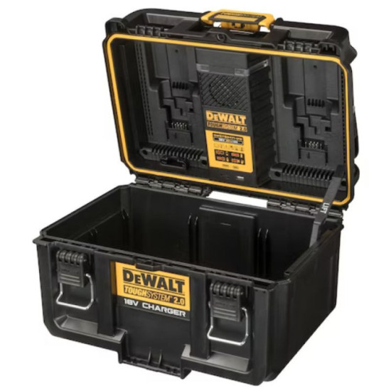 Coffret ToughSystem + chargeur double DeWalt DWST83470-GB
